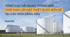 Tổng cục Hải quan thông báo thời hạn lắp đặt thiết bị đo bồn kho xăng dầu
